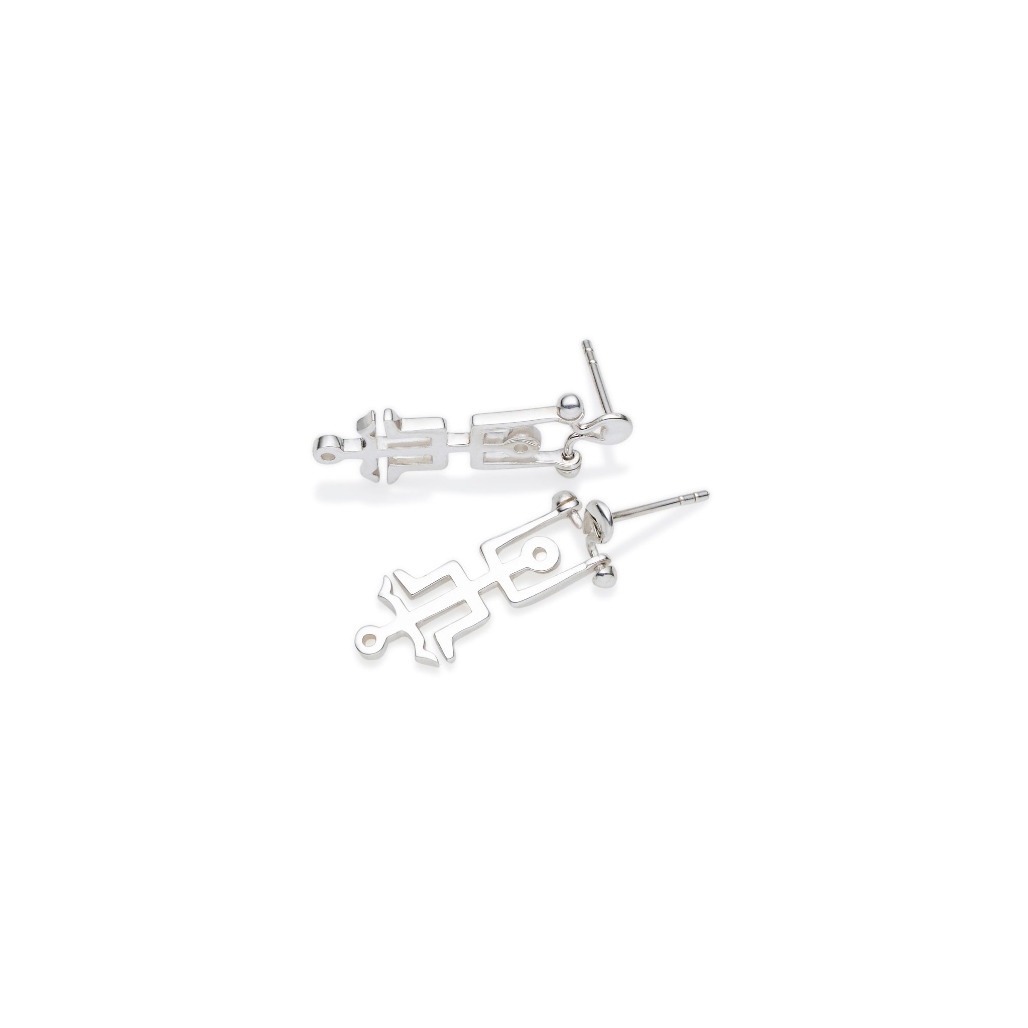Mini Hangman Earrings | 925 Sterling Silver