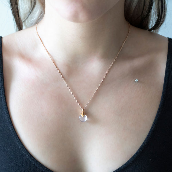 Mini Masai Pendant | Rose Gold Plate | select stones