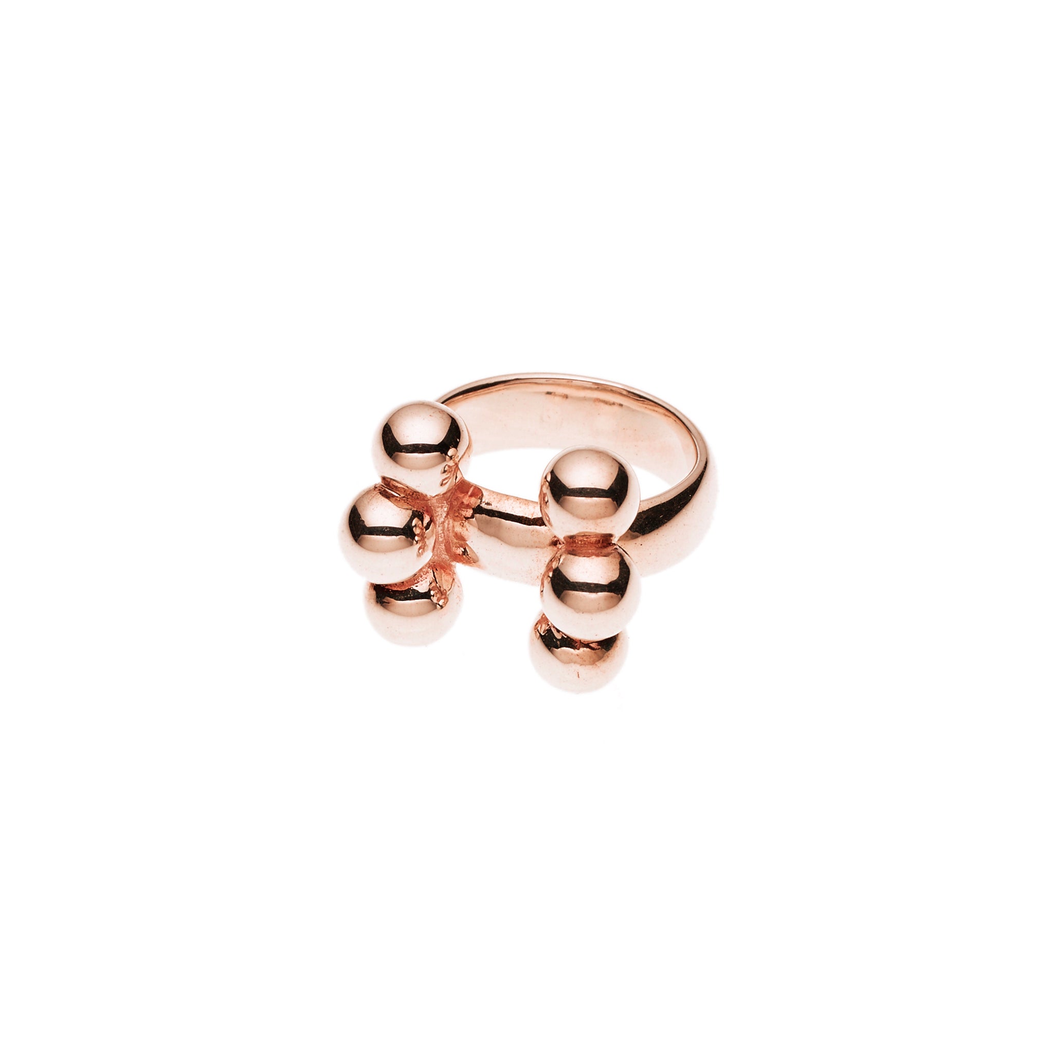 Mema Tribe Ring | Rose Gold Plated Sterling Silver