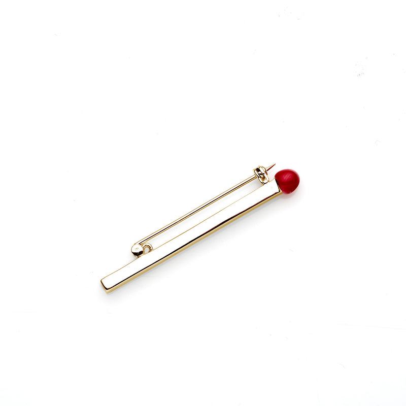 Match Stick Pin | Gold Plate