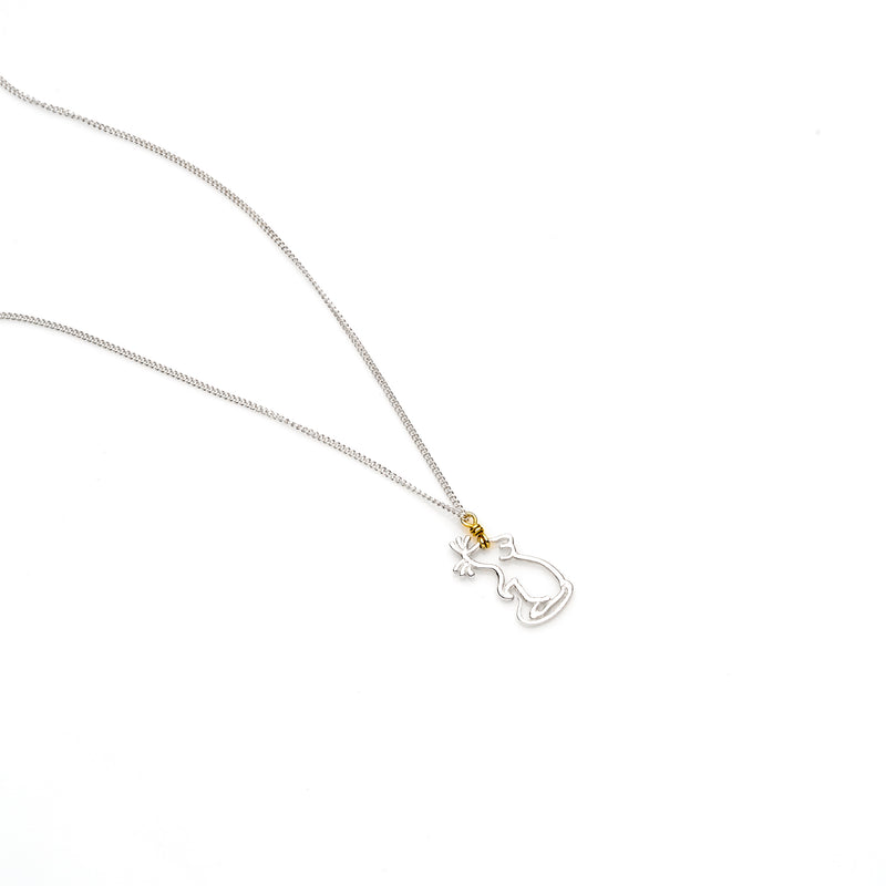 Year Of The Rat Necklace | Sterling Silver with Gold Plate