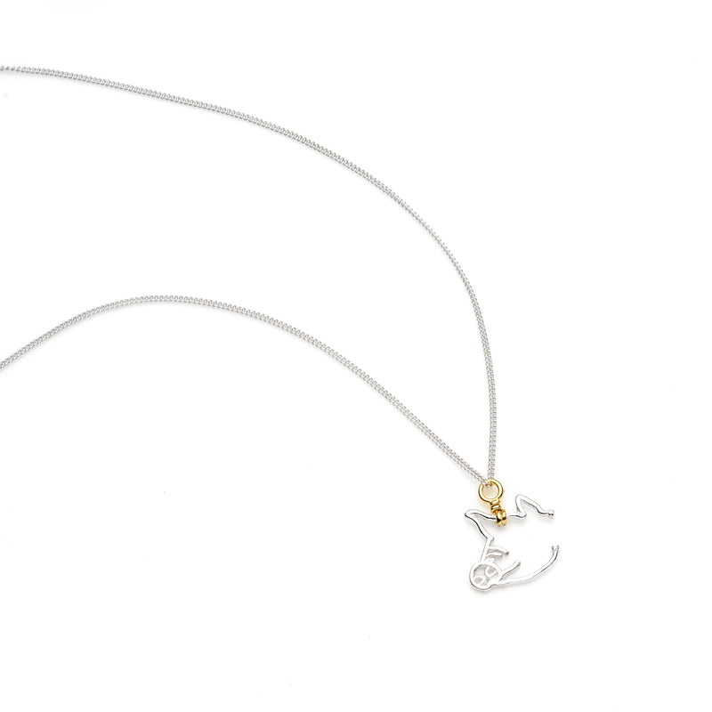 Year Of The Pig Necklace | Sterling Silver with Gold Plate