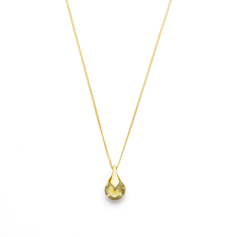 Mini Masai Pendant | Gold Plate | select stones