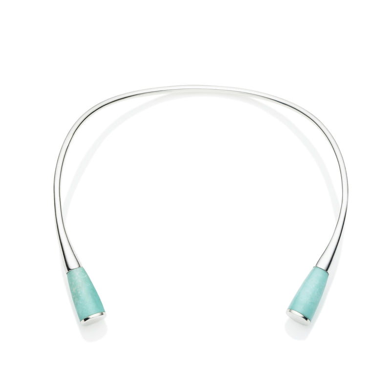 Kindred Spirits Neck Cuff | Turquoise and Sterling Silver