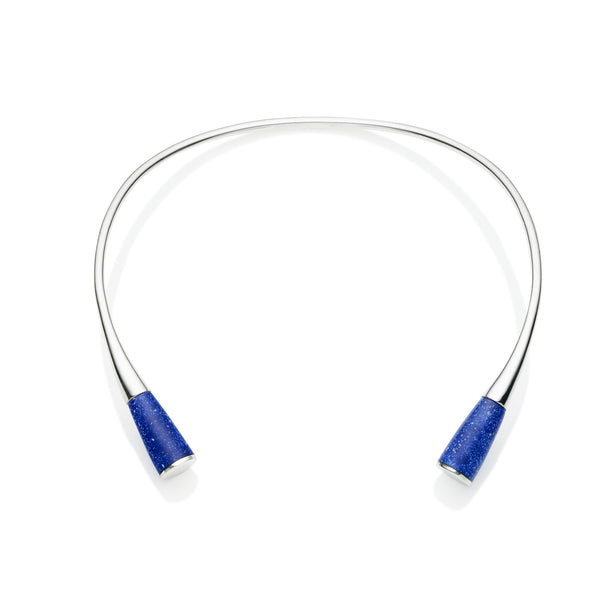 Kindred Spirits Neck Cuff | Lapis and 925 Sterling silver