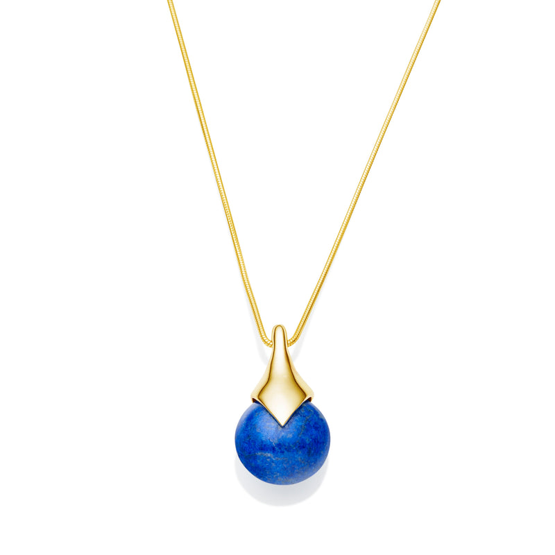 Masai Pendant | Gold Plate | select stones