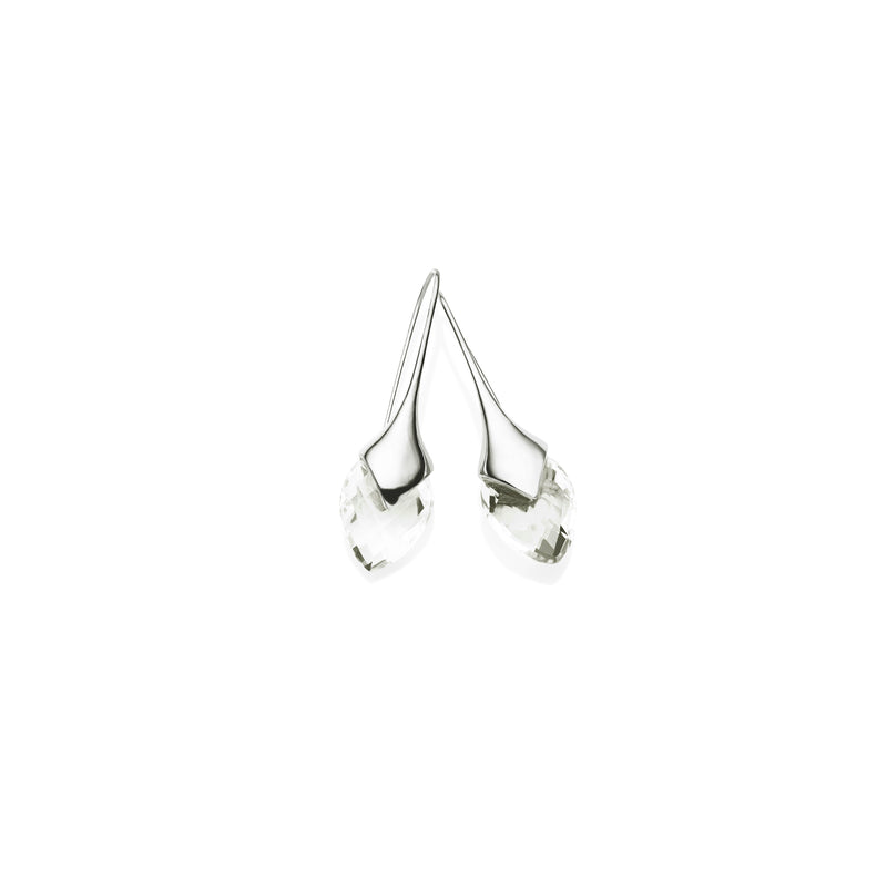 Mini Water Masai Earrings | Sterling Silver | select stones